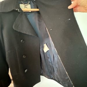 Burberry original wool coat